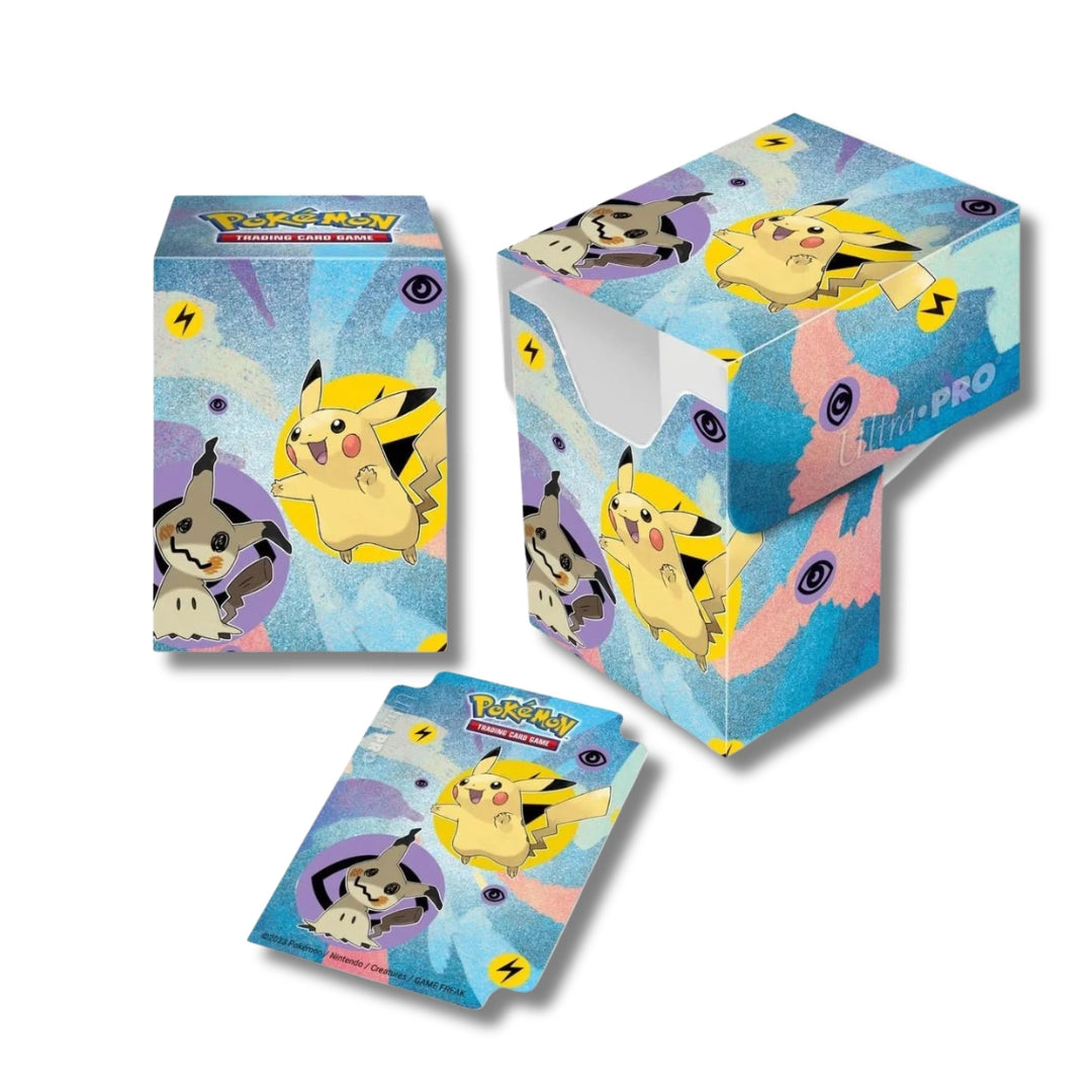 Deck box full view Pokémon - Pikachu & Mimiqui - Ultra Pro