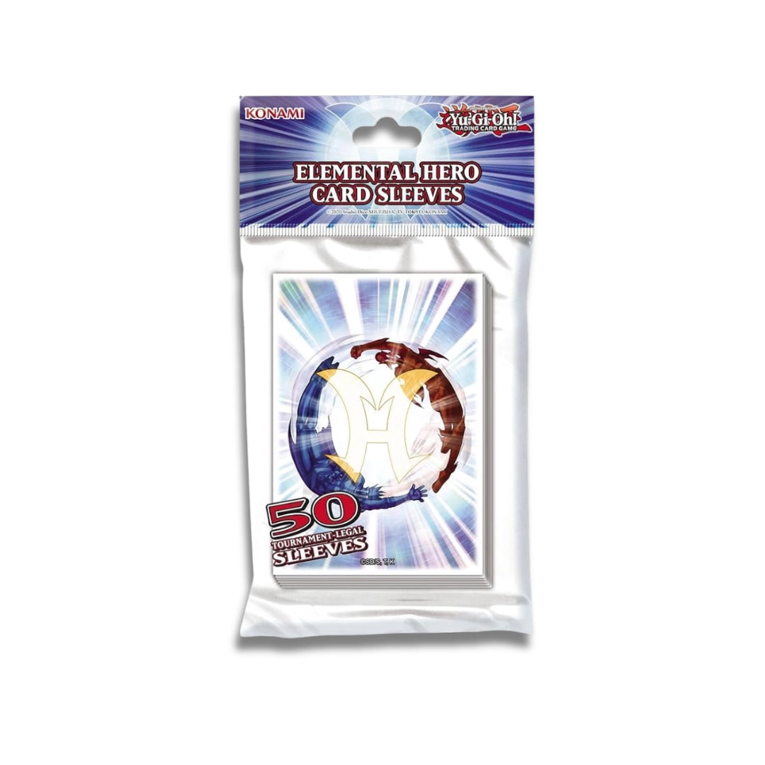 Sleeves Yu-Gi-Oh - Héros élementaires - 50 protèges cartes format japonais