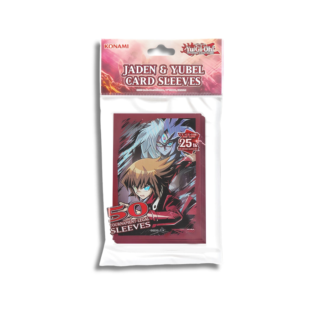 Sleeves Yu-Gi-Oh - Jaden & Jubel - 50 protèges cartes format japonais