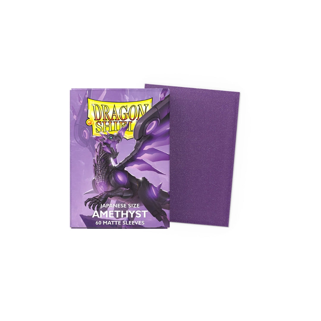 60 sleeves format japonais - Matte Amethyst - Dragon Shield