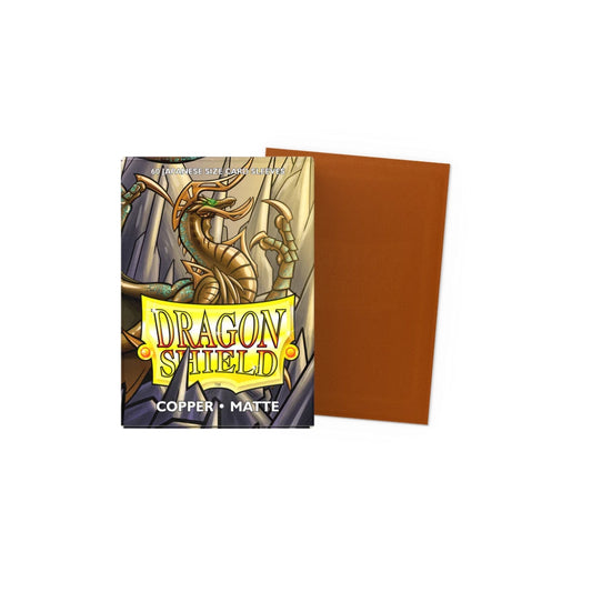 60 sleeves format japonais - Matte Copper - Dragon Shield