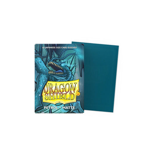 60 sleeves format japonais - Matte Petrol - Dragon Shield